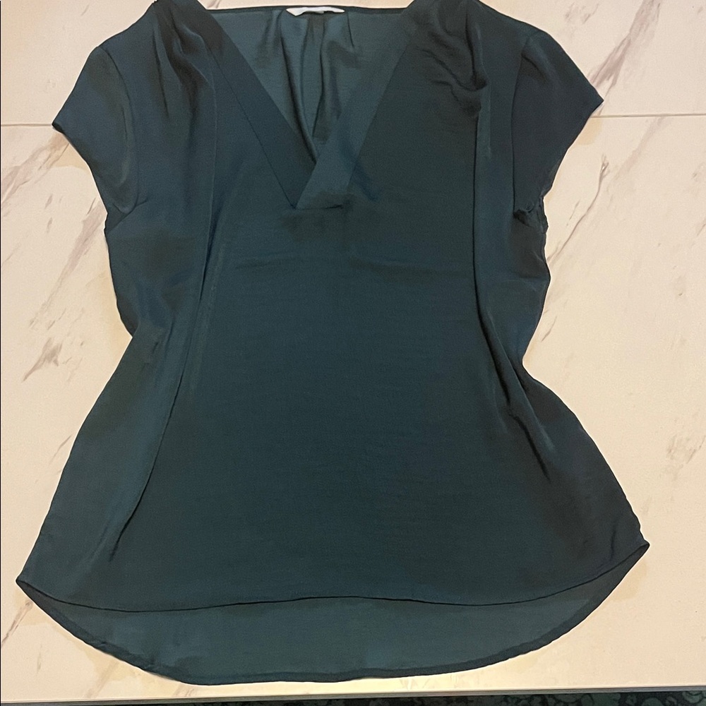 Elegant Teal Women's top sz m